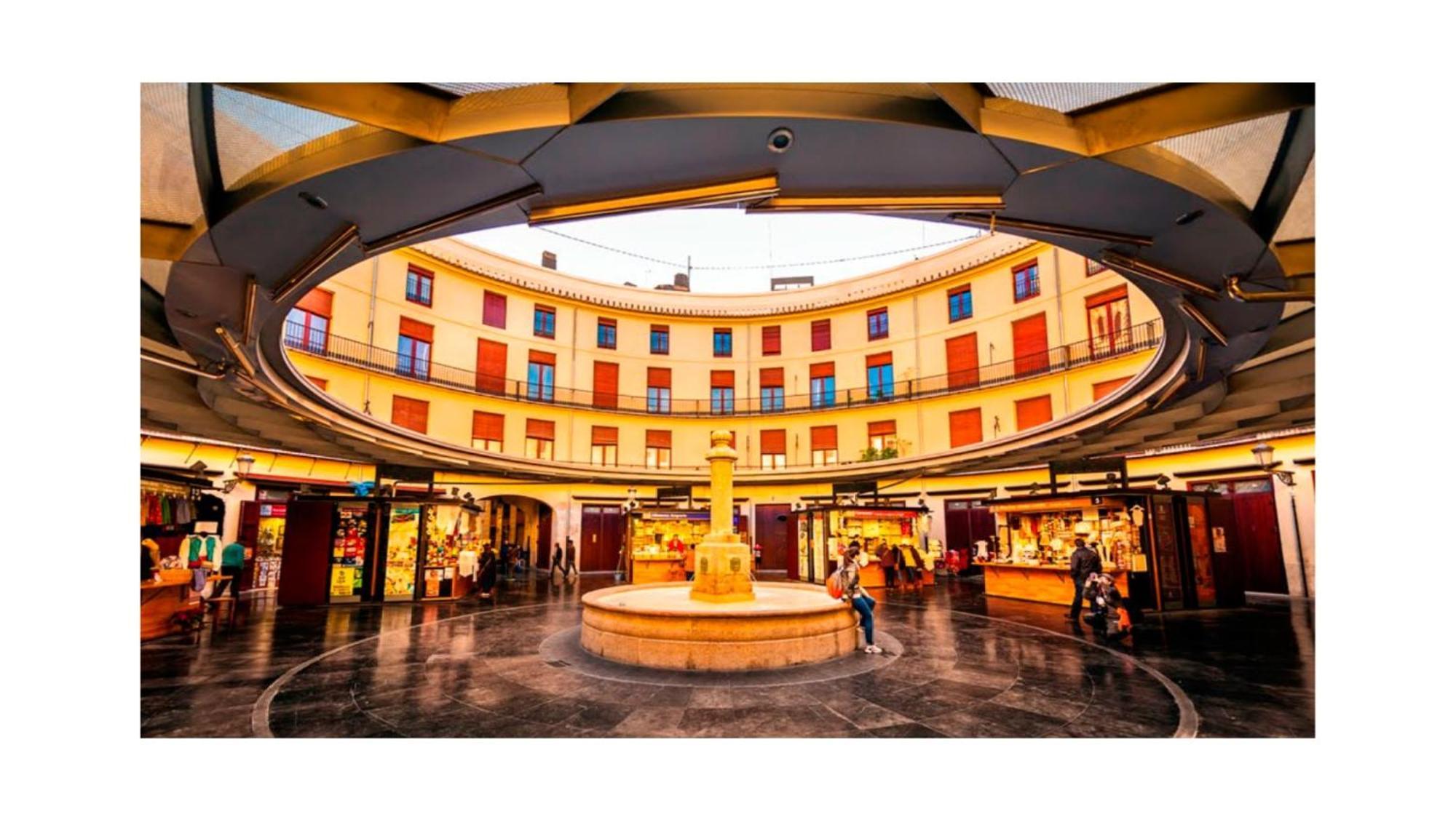 Апартаменты Plaza Redonda Center Валенсия Экстерьер фото